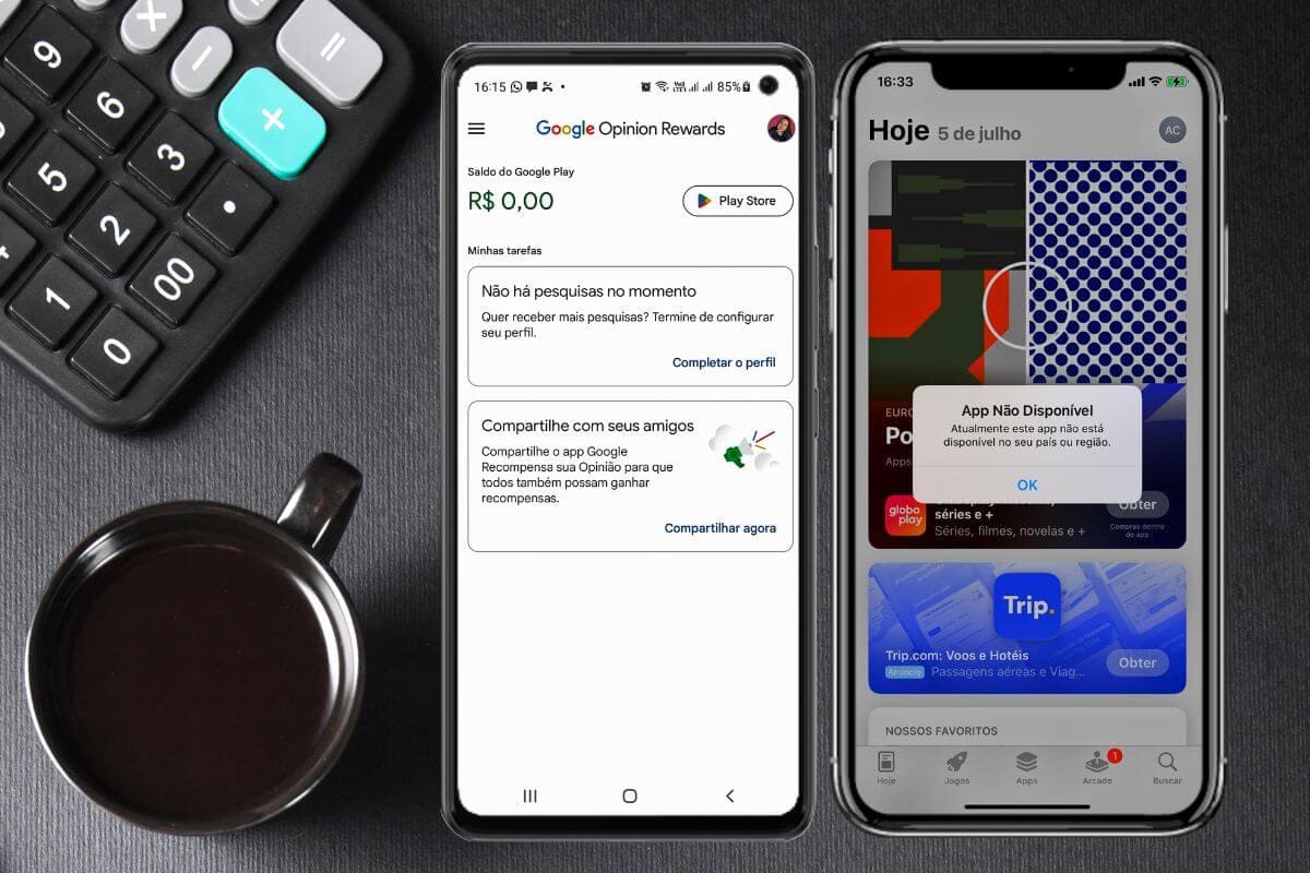 Responder Pesquisa Ganhar Dinheiro com Google Opinion Rewards