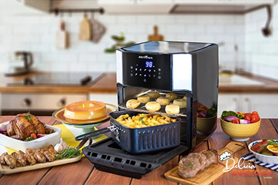 air fryer britania fritadeira air fry oven 4 em 1 brf2100 3