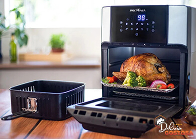 air fryer britania fritadeira air fry oven 4 em 1 brf2100 4
