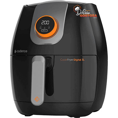 air fryer cadence Fritadeira Contrast Cook Fryer Digital 4