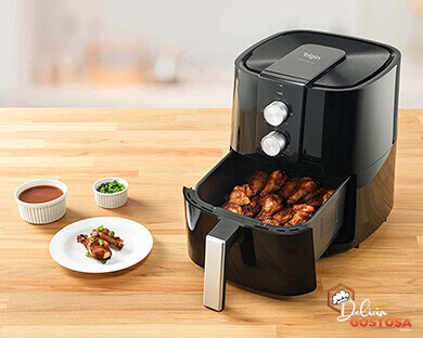 air fryer elgin fritadeira eletrica cuisine fry gourmet air fryer 55 litros 4