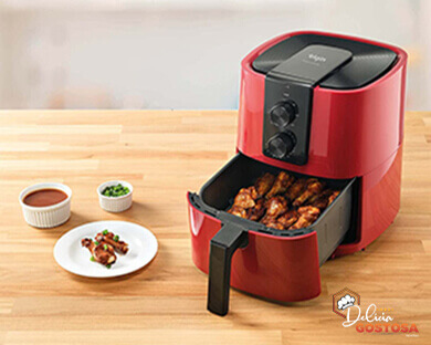 air fryer elgin fritadeira eletrica cuisine fry gourmet air fryer 55 litros 5
