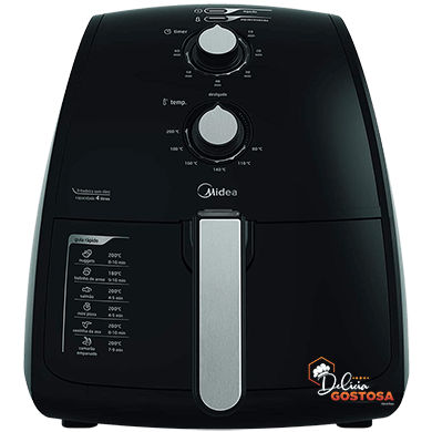 air fryer midea fritadeira sem oleo 4l branca midea 4