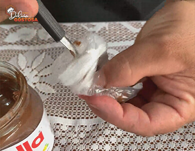 geladinho gourmet morango com nutella